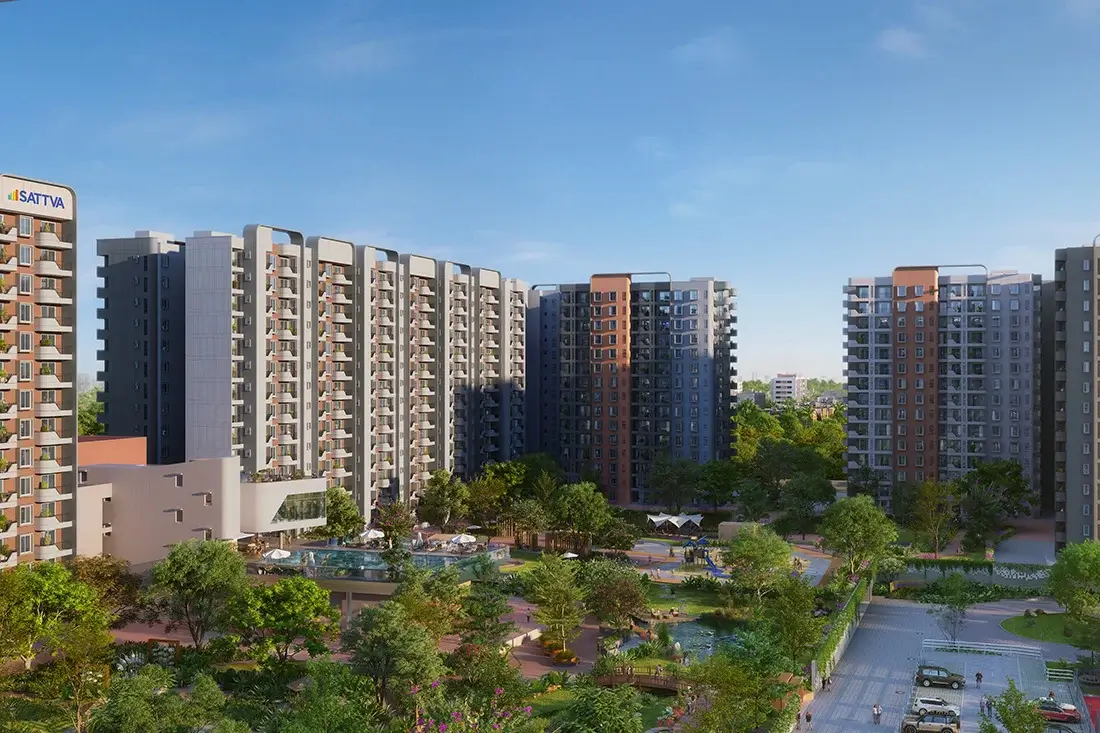 Sattva Vasanta Skye – Luxury Apartments Near Bengaluru International Airport